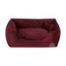 Tucker Murphy Pet™ Dowlen - PET BED Polyester in Red | 12 H x 34 W x 24 D in | Wayfair 1ED5DA52B1A341049748A1DEE2D5E701