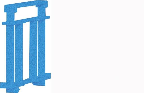 Eltako DS14 Abstandshalter (L x B x H) 80 x 55 x 9 mm 1 St. 30014101 Image