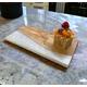 Table Centrepiece | Display Stand | Decorative Board | Snack Board | Christmas Centrepiece | Oak & Epoxy Resin - Natural White.