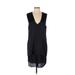 T by Alexander Wang Casual Dress - Shift: Black Dresses - Women's Size 4