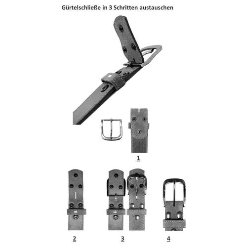 Koppelgürtel RETTUNGSRING BY SHOWROOM 019 Gr. 110, schwarz Damen Gürtel