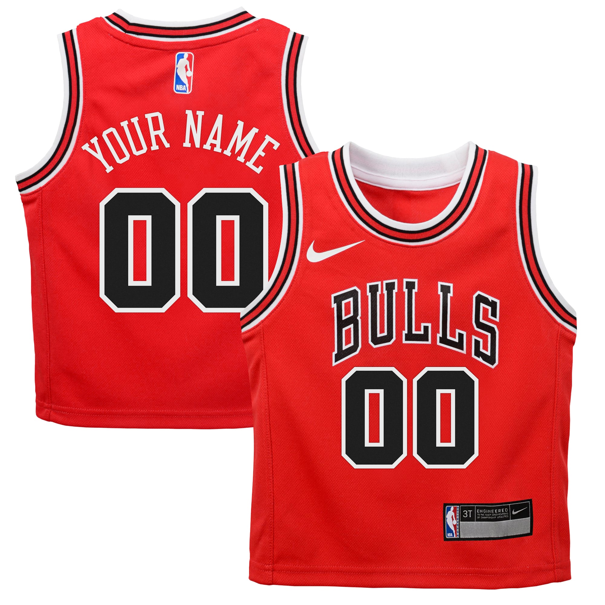 Chicago Bulls Nike Replica Icon Trikot – Kleinkinder