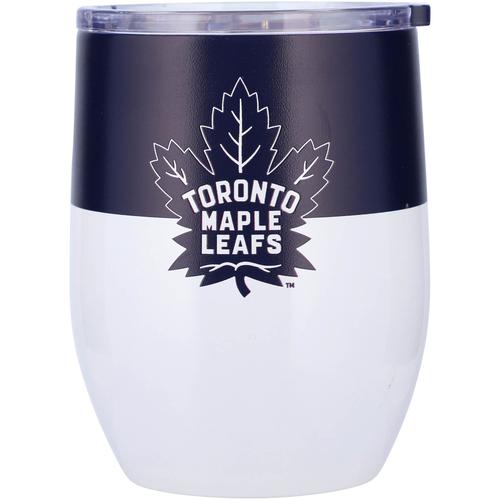 Toronto Maple Leafs 16oz. Gebogener Trinkbecher aus Edelstahl in Colorblock-Optik