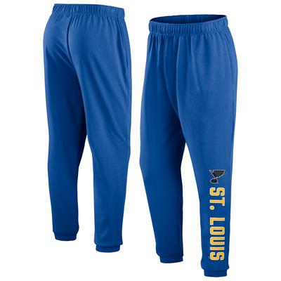 Herren St. Louis Blues Chop Block Fleece-Jogginghose Fanatics, blau Image