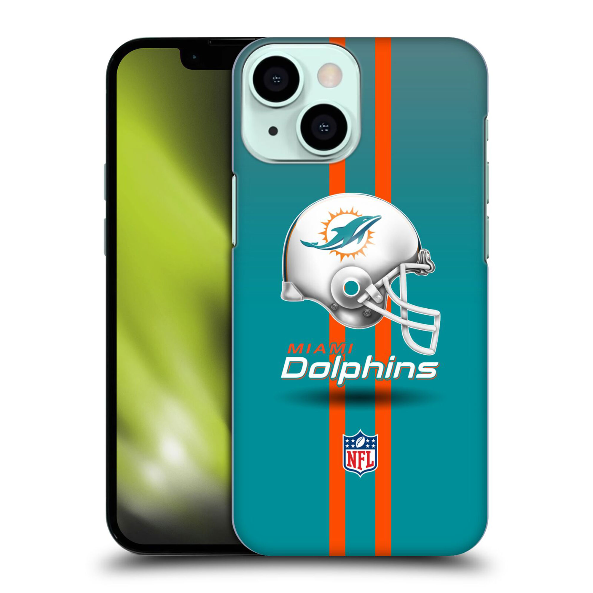 Miami Dolphins Hartschalen-Handyhülle mit Helm-Logo - iPhone Image