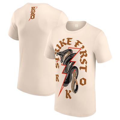WWE Randy Orton Strike First Viper Bolt T-Shirt - Sand - Herren Image