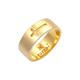 KUZZOI Ring Herren gold, 64