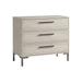 Beck 3-Drawer Modern Wood Dresser, Willow Gray