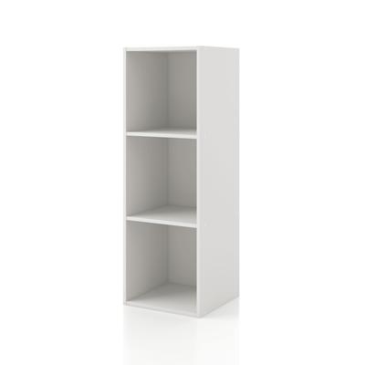 DH BASIC Modern Wood Customizable Stackable Storage Organizer - Cube Shelves, Drawer Cabinet, Bookcase with Doors by Denhour