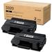 Phaser 3320 Black High Capacity Toner Cartridge (2-Pack) - Dophe 106R02307 Toner Cartridge Replacement for Xerox Phaser 3320 3320DNI Printe