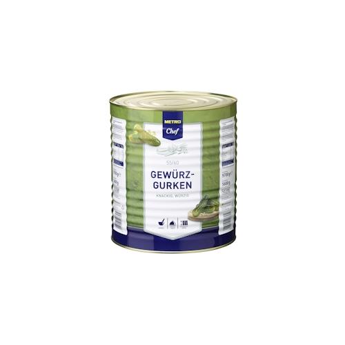 METRO Chef Gewürzgurken Knackig & Würzig 55/60 (5.6kg)