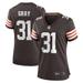 Women's Nike Vincent Gray Brown Cleveland Browns Team Game Jersey