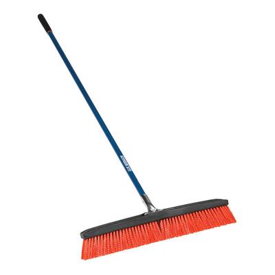 Seymour S400 Jobsite 82008 24" Rough Surface Push Broom with 60" Fiberglass Handle