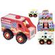 Kandytoys Wooden Emergency Vehicles 13cm