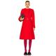 Burberry Belted Coat in Pillar - Red. Size 4 (also in 0, 2, 6).