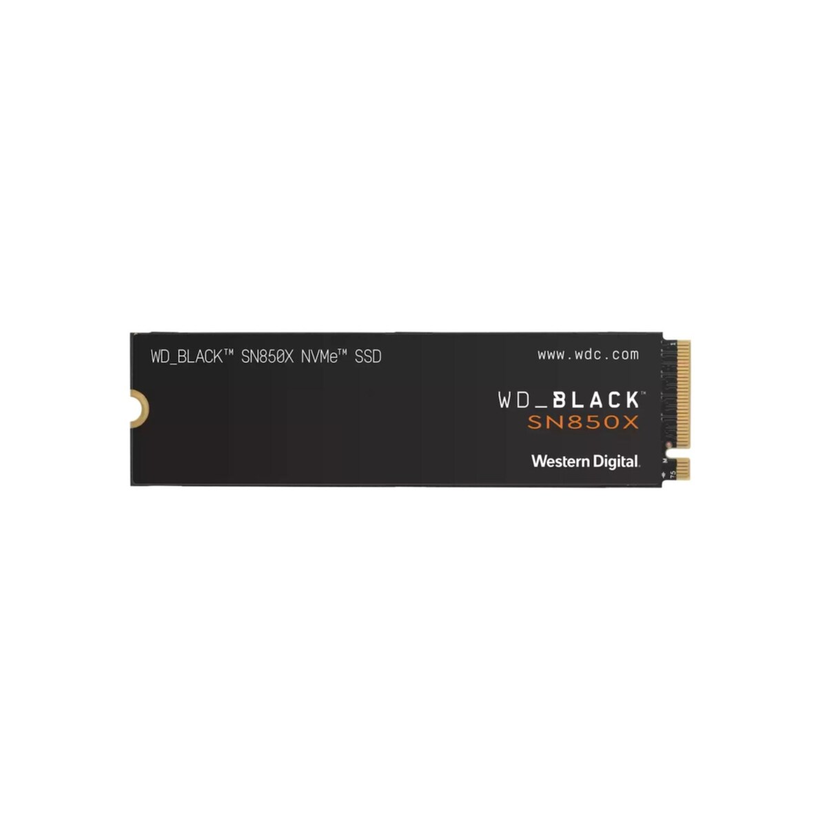 Western Digital SSD WD Black 4TB SN850X Gaming NVME M.2 PCIe 4.0 x4 WDS400T2X0E Image