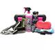 Muc-Off Pro Cleaning Kit 10 Piece Bundle including nano cleaner, drivetrain cleaner, brush set, lube, mat, cloth and sponge