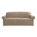 Sure Fit Box Cushion Sofa Slipcover Metal | 40 H x 96 W in | Wayfair 29929600049