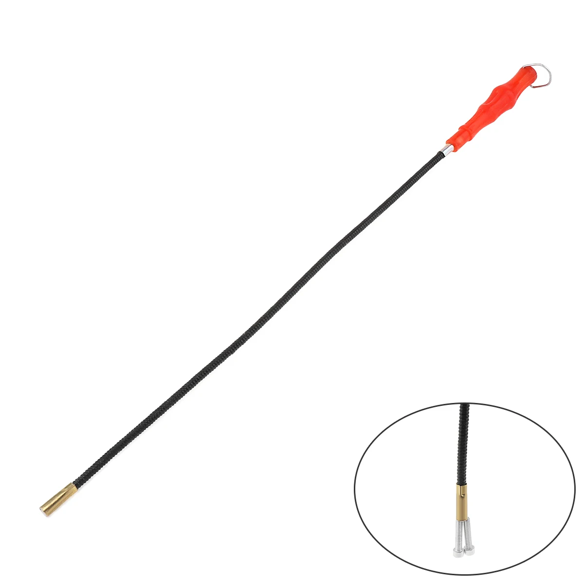Outil de ramassage magnétique puissant pliable, outil de ramassage Flexible en métal, barre d'aspiration, pince à poignée à ressort magnétique, outils à main portables
