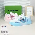 Chaussures de sport imprimées Disney CAN o & Stitch pour enfants baskets décontractées chaussures