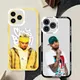 Chris Brown Ared Phone Case Coque Transparente pour iPhone 11 12 Mini 13 14 Pro Max