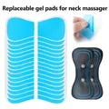 Coussinets de gel pour masseur de cou EMS autocollant de massage musculaire de résubdivision