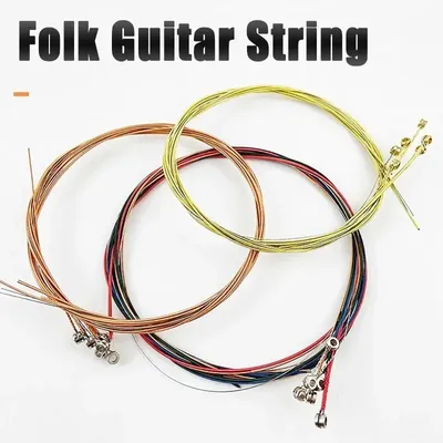 JEString acoustique folk coloré cordes JECopper Core kit de pièces de rechange accessoires de