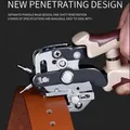 Multi-Function Punch Tool Set for Belts Watch Straps Saddles Shoes Fabric Super Heavy Duty Puncher