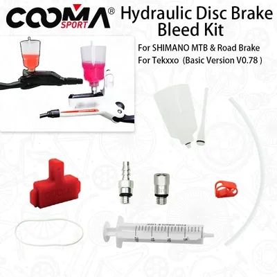 Hydraulic Brake Bleed Kit für Shimano Tektro Hydraulic Brake Mineralöl Basic Bleed Tool Kit