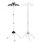 Display Stand Clothes Hanger Garment Foldable Tripod Steamer Rack Cloths Iron Hanging Stand Clothing