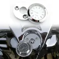 Copertura dell'orologio con serratura a forcella per HARLEY ROAD KING quadrante bianco impermeabile