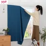 YanYangTian magie band leinen vorhänge für schlafzimmer wohnzimmer halle Blackout tür vorhänge