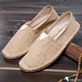 Scarpe da uomo espadrillas estive da uomo Sneakers in tela nuove scarpe da pescatore traspiranti da