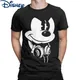 T-Shirt da uomo Disney Mickey Mouse cuffie moda 100% cotone T-Shirt manica corta Cartoon T Shirt O