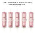 5PCS Diesel Filtri Carburante Universale Carrello Elevatore Filtro 8-10mm Per Per Honda 400 600 900