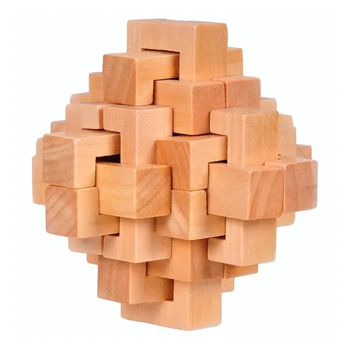 Holz Cube Puzzle Gehirn Teaser Spielzeug Spiele für Erwachsene/Kinder