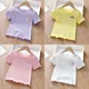 Kinder Mädchen T-Shirt Sommer Baby Baumwolle Tops Kleinkind T-Shirts Kleidung Kinder Kleidung