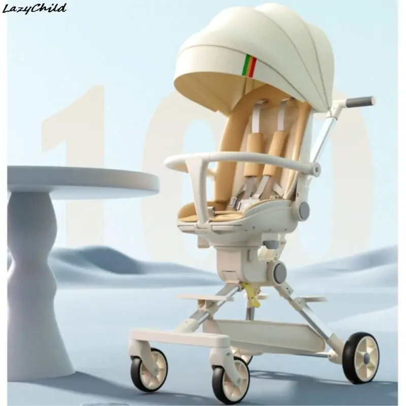 Bidirektion aler Kinderwagen faltbar sitzen liegend hohe Landschaft Allrad Anti Roll tragbare Kinderwagen Kinderwagen heiß Image