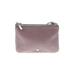 Vince Camuto Leather Crossbody Bag: Pebbled Purple Print Bags