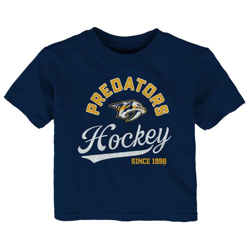 Navy Nashville Predators Take The Lead T-Shirt für Kleinkinder