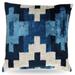 Canvello Blue Pillow Cushion For Sofa 16 x 16 in (40 x 40 cm) - 16"x16"