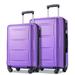 Suitcase Set 2 Piece, Luggage Set Carry On Hardside, Modern Luggage with TSA Lock and 360° Spinner Wheels, Suitable for Travel