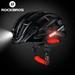 ROCKBROS Bicycle Light Helmet Waterproof Bike Helmet USB Charge Cycling Helmet Intergrally-molded MTB Road Bicycle Accessories