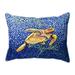 Betsy Drake HJ1403 16 x 20 in. Pointillist Sea Turtle II Indoor & Outdoor Pillow - Large