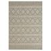 LR Home Ottosa Outdoor Diamond Faux Jute Performance Area Rug 7 10 x9 6