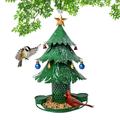 Hanzidakd Bird Feeders Bird Feeder Christmas Tree Bird Feeders For Outdoor Metals Bird Feeder Hanging Outdoors Garden Merry Christmas Decorations