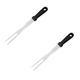 2 PCS Outdoor Barbecue Tool BBQ Frying Shovel BBQ Shovel Tippanyaki Shovel Cooking Shovel Set Food Shovel Barbecue set Kitchen Utensils Kitchen Gadgets kitchenware