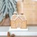 YOHOME 2024 Festive Gifts Best Gifts Christmas Gingerbread Log Cabin Incense Burner Gingerbread House Ornament Incense Burner Log Cabin Incense Burner Home Chimney Decorations Gifts for Women