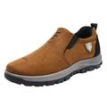 Mens Walking Shoes Tennis Sneakers Men s New Pure Color Suede Fashion Casual Sports Shoes In Spring And Autumn