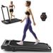 ANCHEER 2 in 1 Under Desk Treadmill with 250lbs Capacity Walking Pad/Compact Electric Treadmill for Home/Gym/Office with LED Touch Screen Remote Watch Speed Range 0.6-7.5 mph